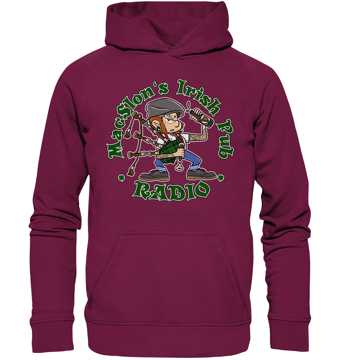 MacSlon's Radio "Classic Logo" - Basic Unisex Hoodie