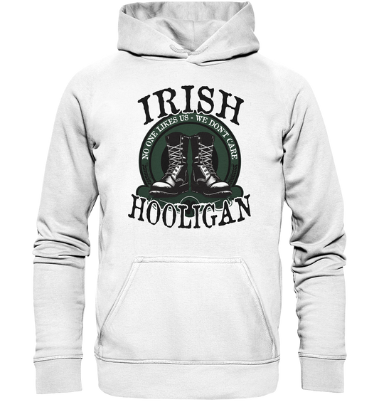 Irish Hooligan "No One Likes Us - We Don't Care II"  - Basic Unisex Hoodie