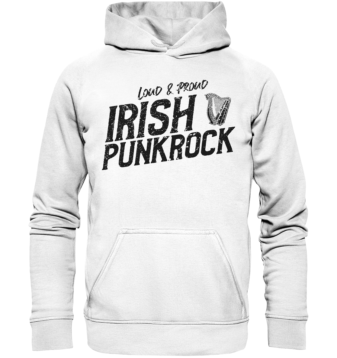 Irish Punkrock "Loud & Proud" - Basic Unisex Hoodie
