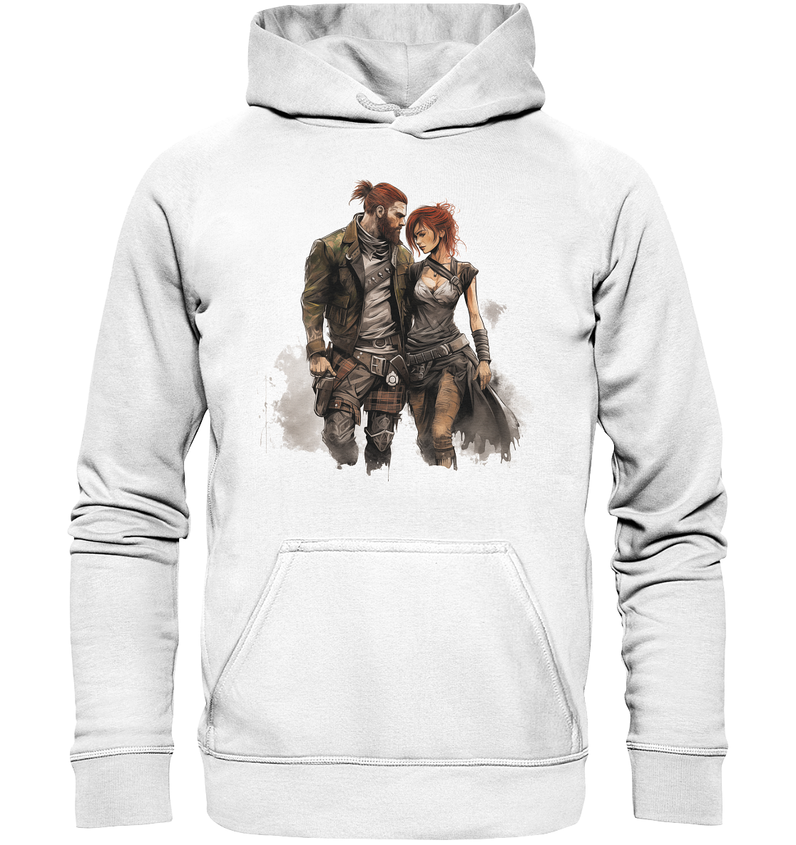 Celtic Couple "Artwork II" - Basic Unisex Hoodie