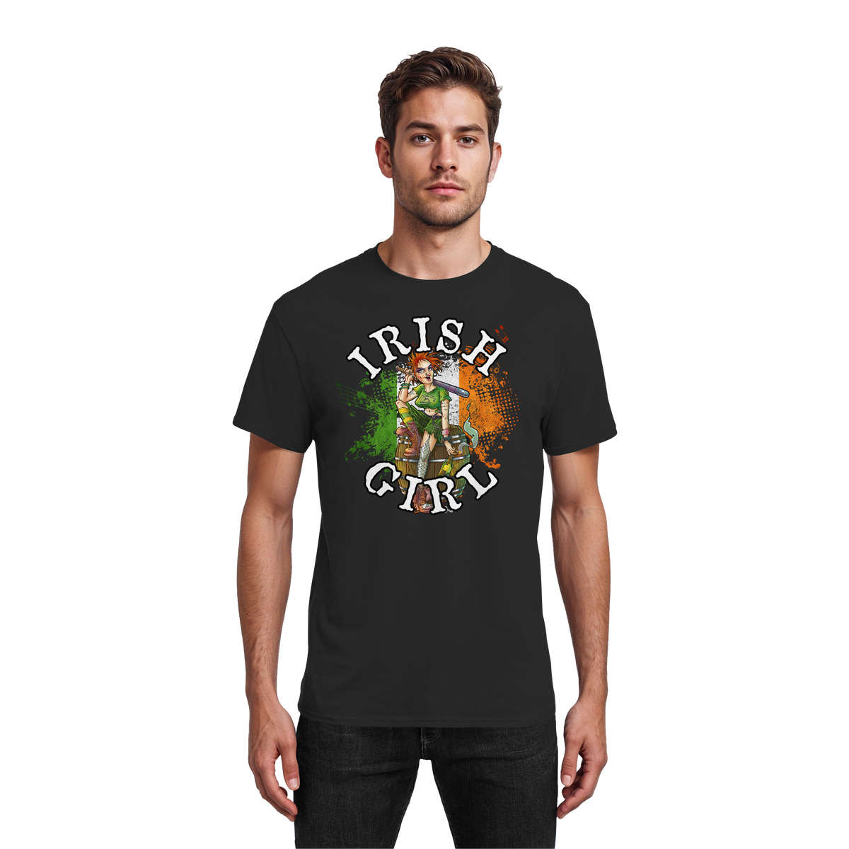 Irish Girl - Heavy Cotton T-Shirt