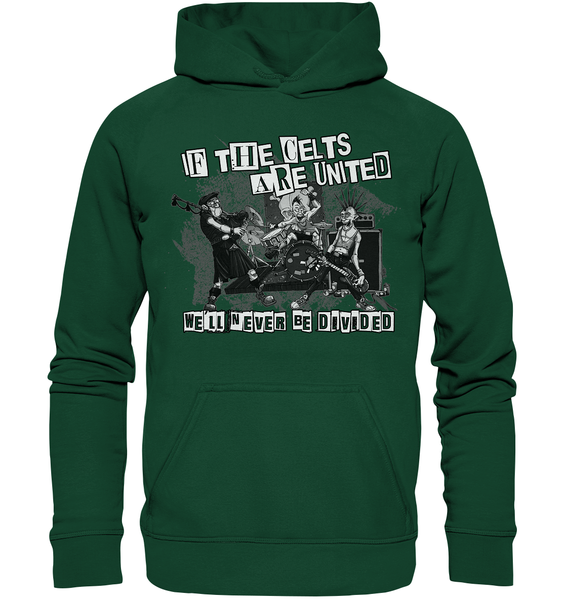If The Celts Are United "We'll Never Be Divided" - Kids Premium Hoodie