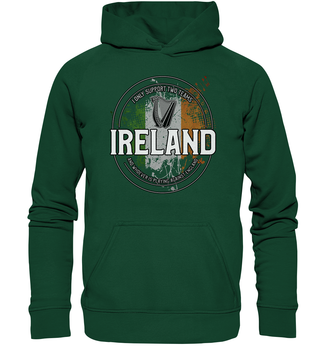 I Only Support Two Teams "Ireland" - Kids Premium Hoodie