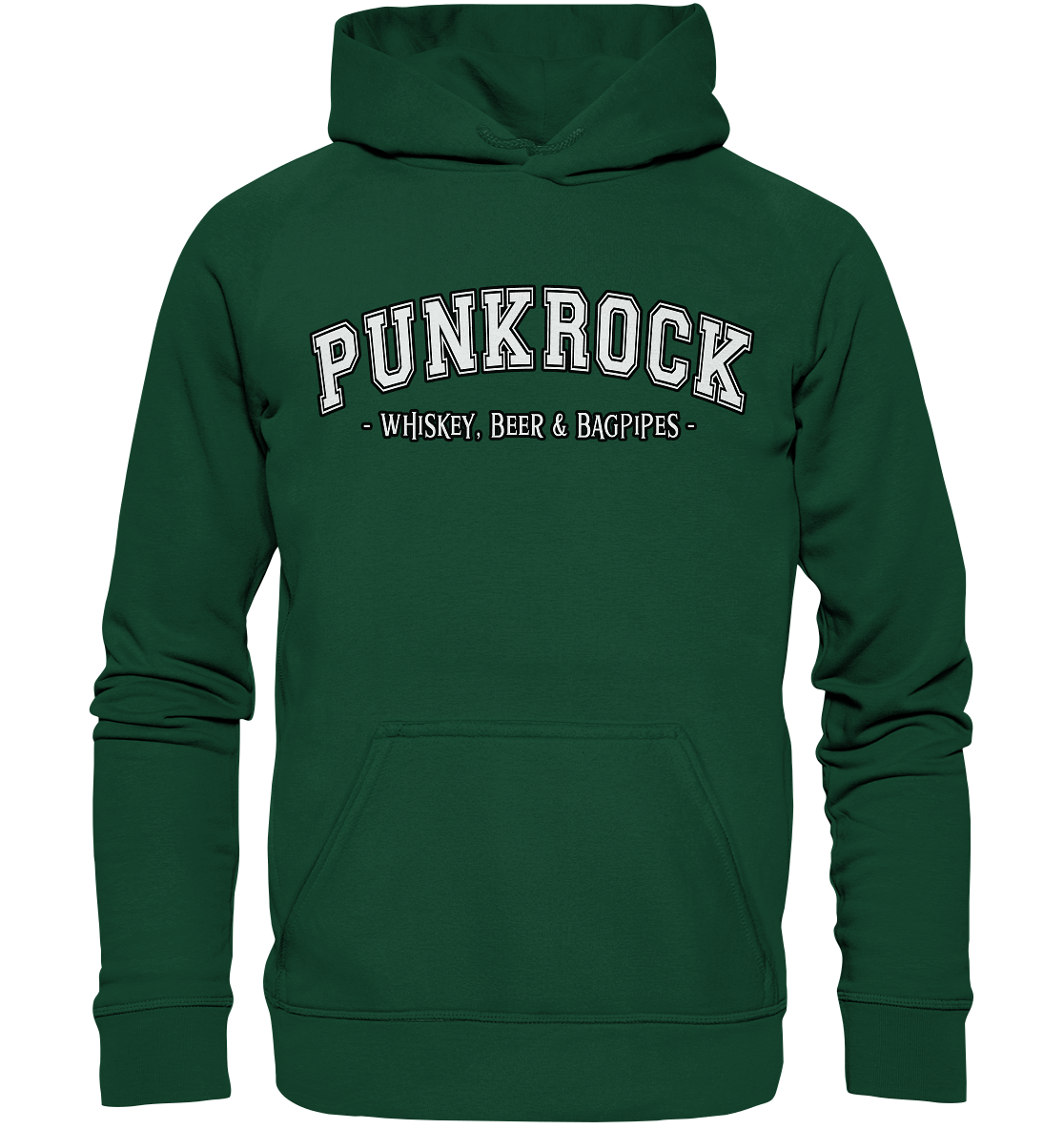 Punkrock "Whiskey, Beer & Bagpipes" - Kids Premium Hoodie