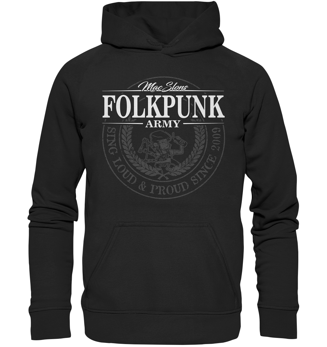 MacSlon's "Folkpunk Army" - Kids Premium Hoodie
