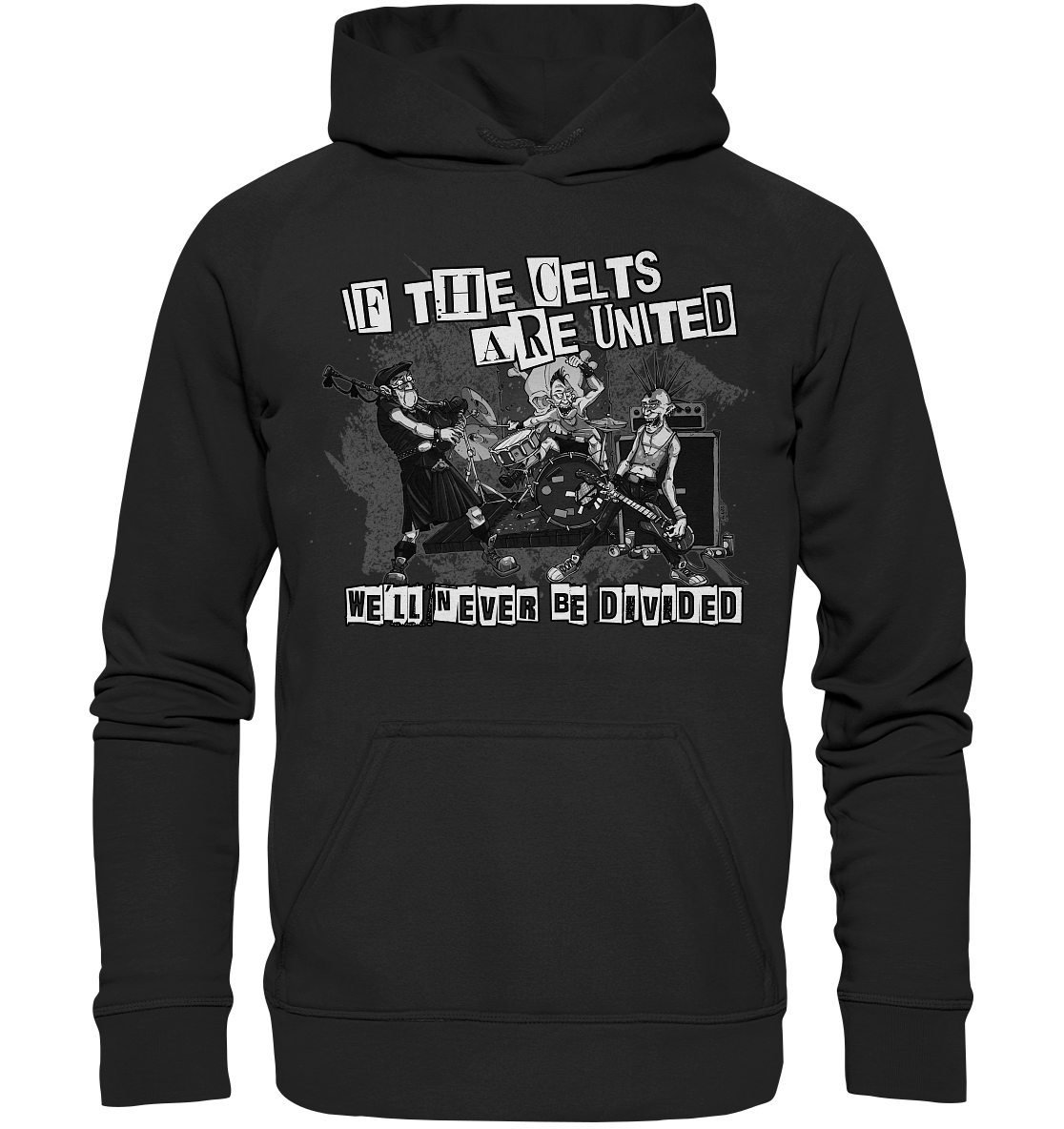 If The Celts Are United "We'll Never Be Divided" - Kids Premium Hoodie