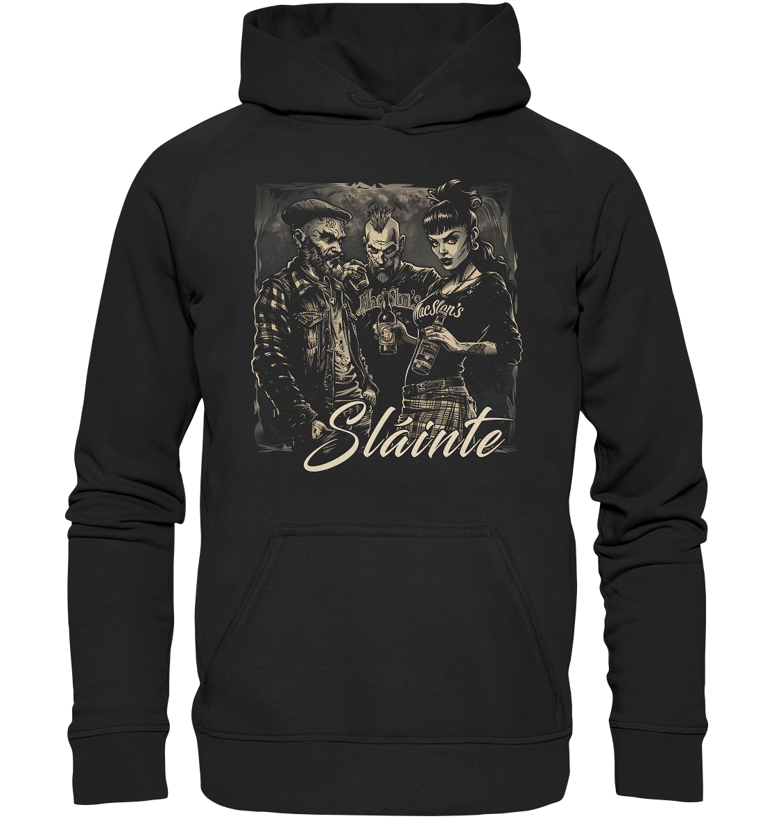 Sláinte "Group Of Punks I" - Kids Premium Hoodie