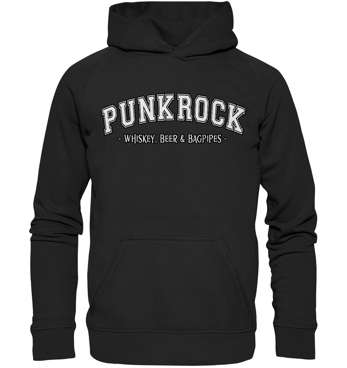Punkrock "Whiskey, Beer & Bagpipes" - Kids Premium Hoodie