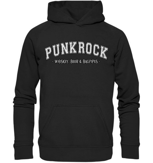 Punkrock "Whiskey, Beer & Bagpipes" - Kids Premium Hoodie