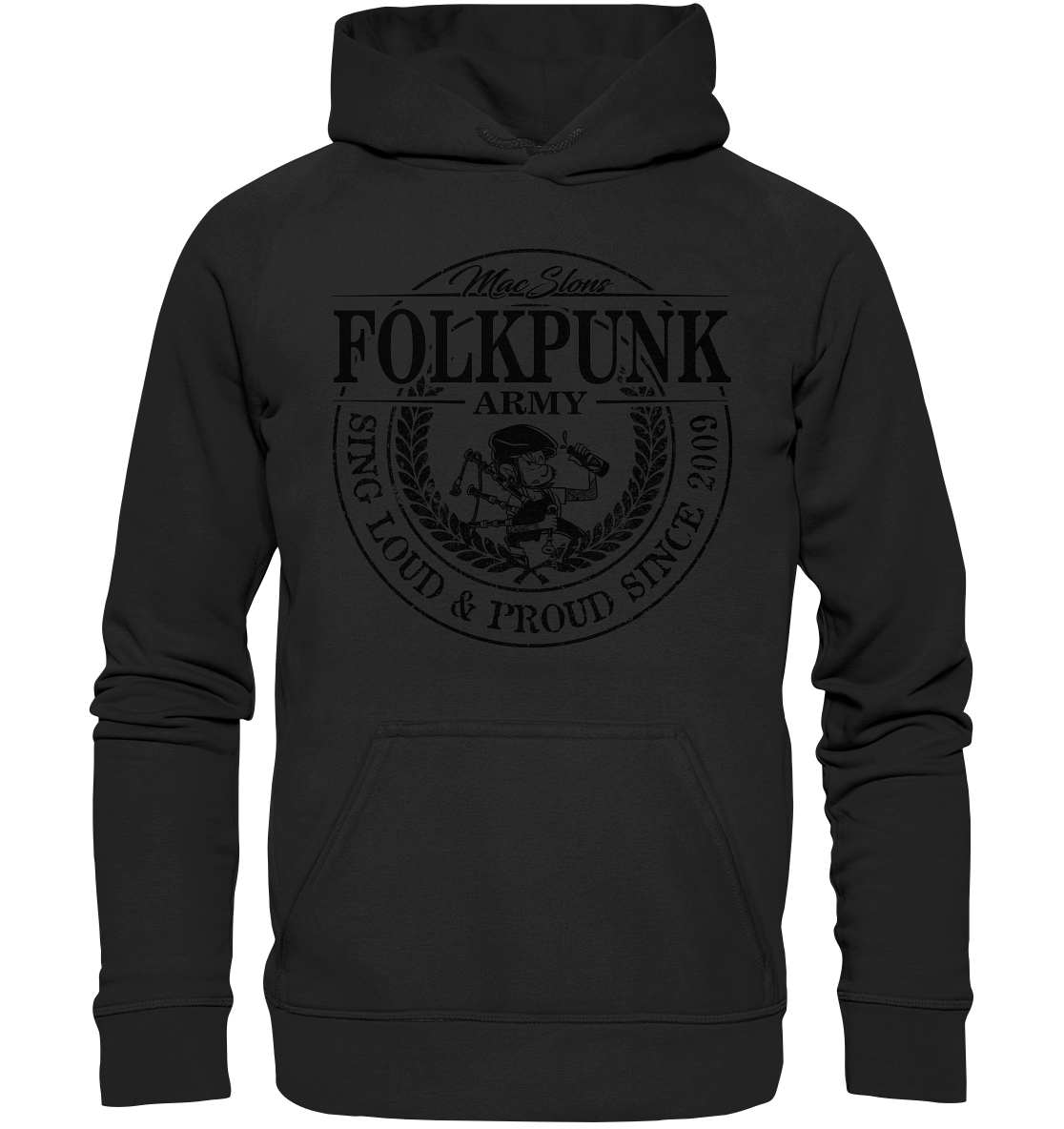 MacSlon's "Folkpunk Army" - Kids Premium Hoodie