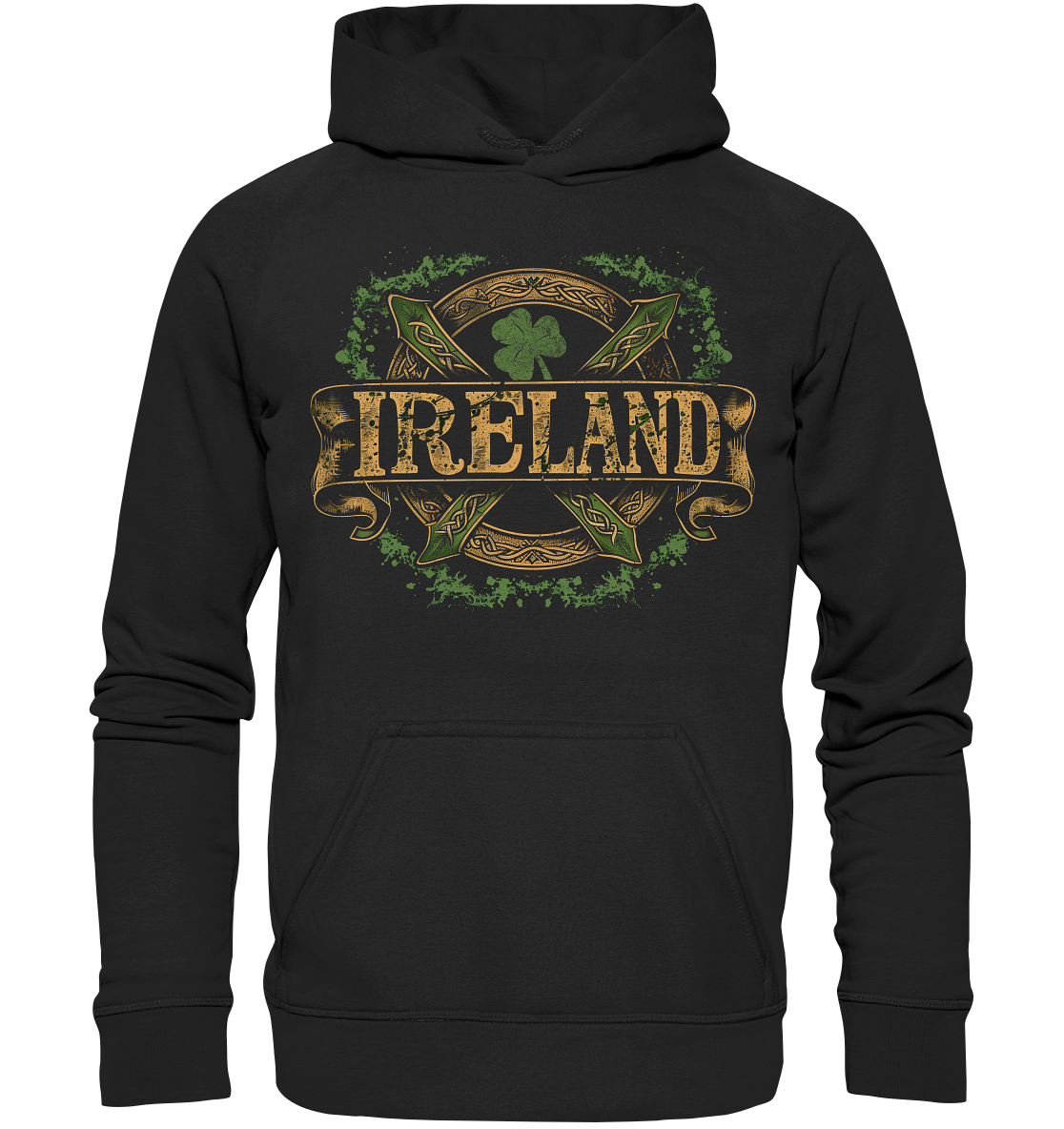 Ireland "Shamrock / Crest II" - Kids Premium Hoodie