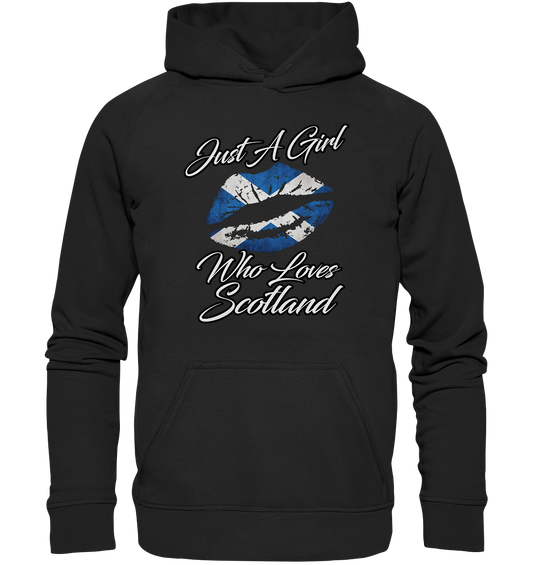 Just a Girl Who Loves Scotland - Kids Premium Hoodie