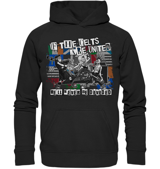 If The Celts Are United "We'll Never Be Divided" *Flags* - Kids Premium Hoodie