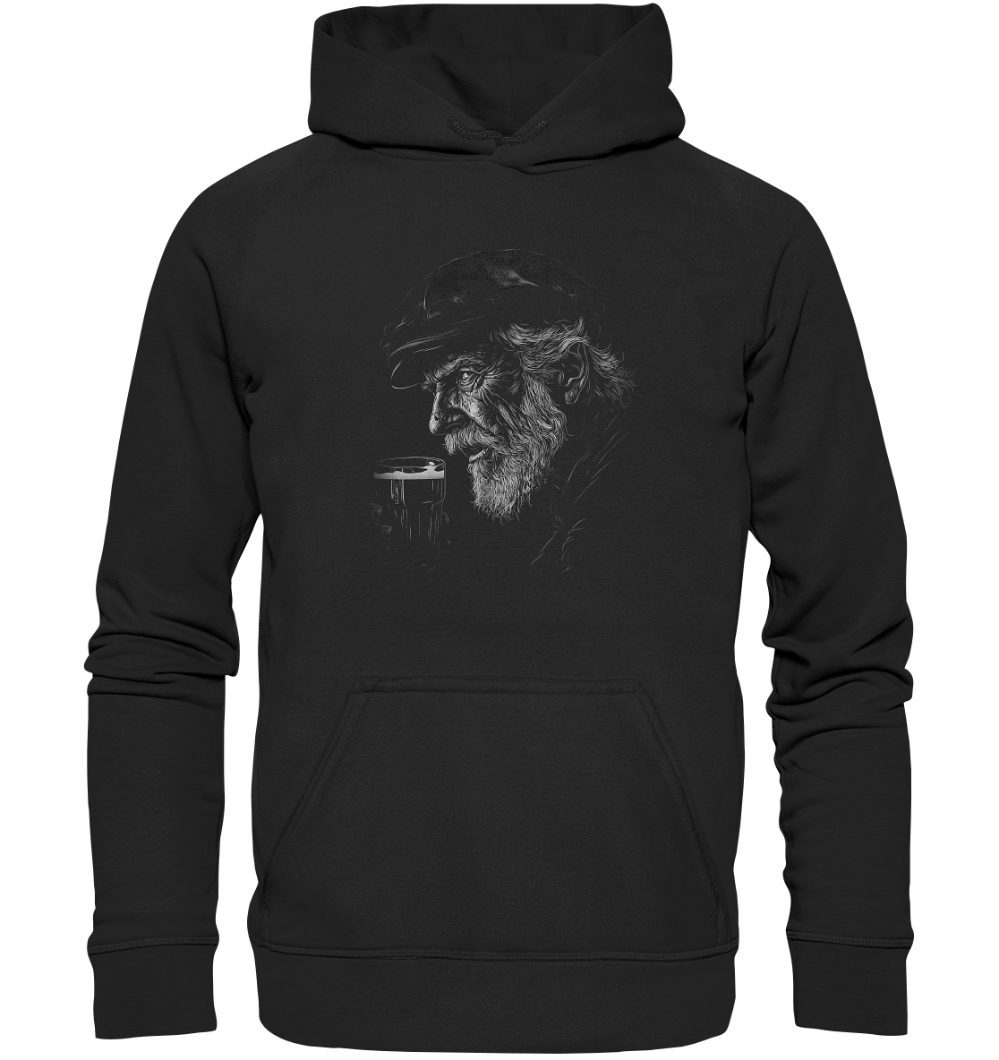 Old Irish Man "Pint I" - Kids Premium Hoodie