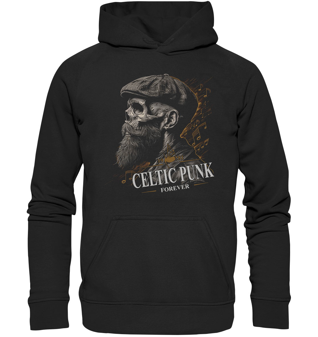 Celtic Punk "Forever / Flatcap-Skull I" - Kids Premium Hoodie