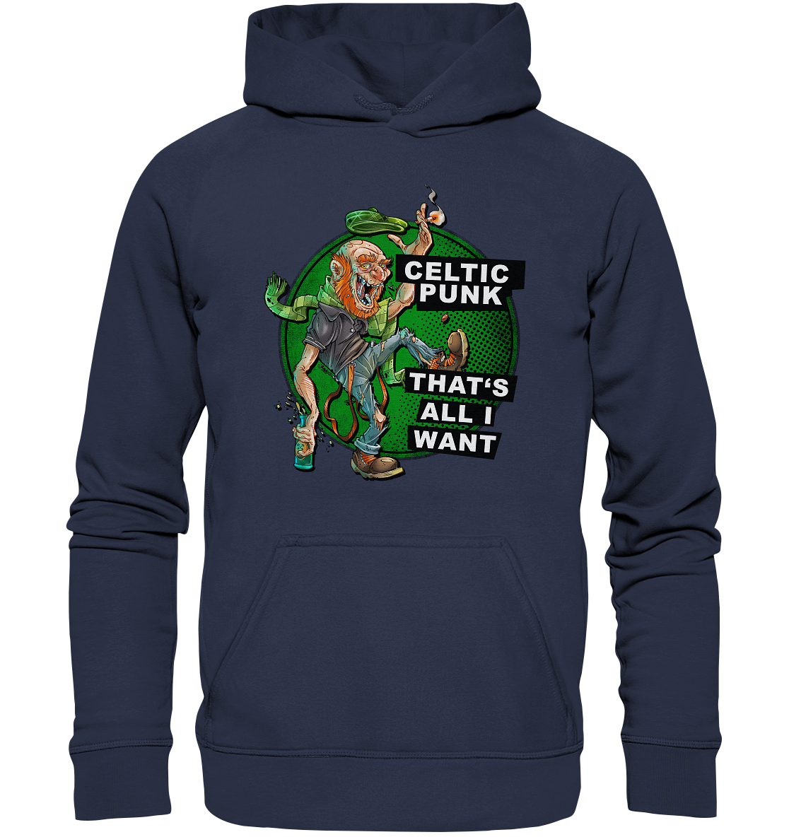 "Celtic Punk - That's All I Want" - Kids Premium Hoodie