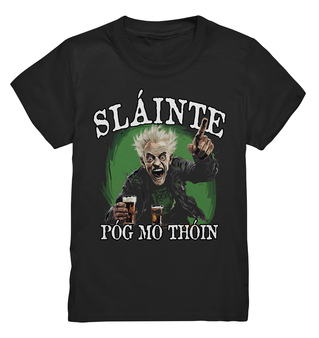 Sláinte "Póg Mo Thóin" - Kids Premium Shirt
