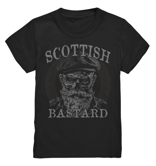 Scottish Bastard "Flatcap Skull I" - Kids Premium Shirt