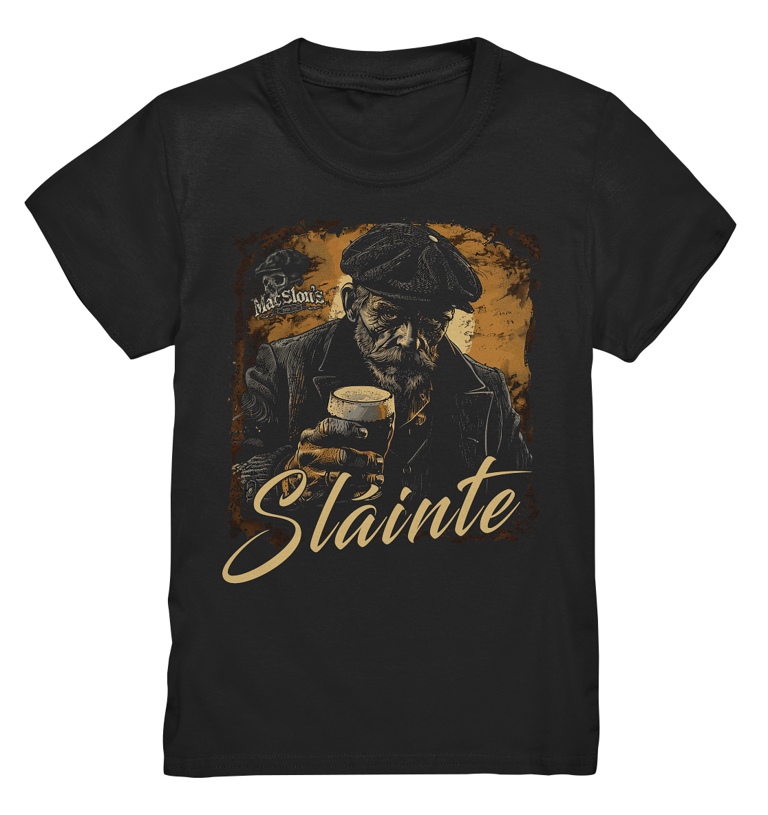 Sláinte "Old Irish Bastard V" - Kids Premium Shirt