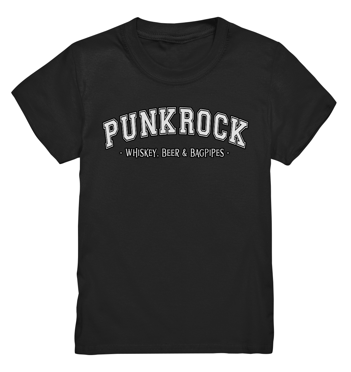 Punkrock "Whiskey, Beer & Bagpipes" - Kids Premium Shirt