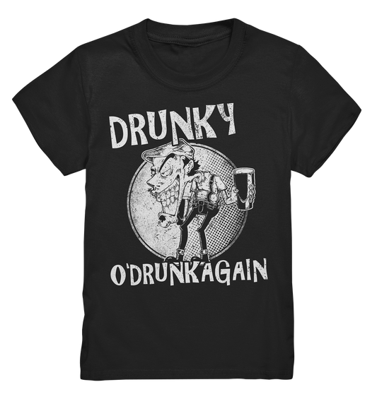 Drunky O'Drunkagain - Kids Premium Shirt