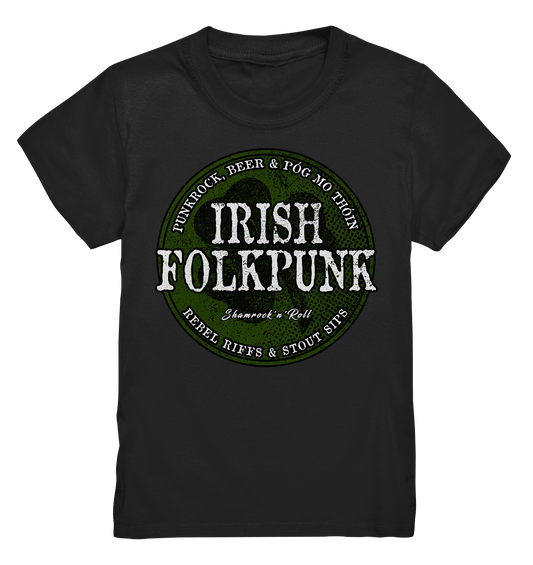 Irish Folkpunk "Shamrock'n'Roll" - Kids Premium Shirt