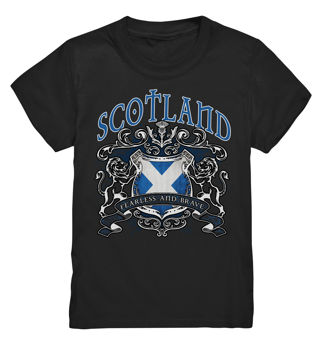 Scotland "Crest" - Kids Premium Shirt