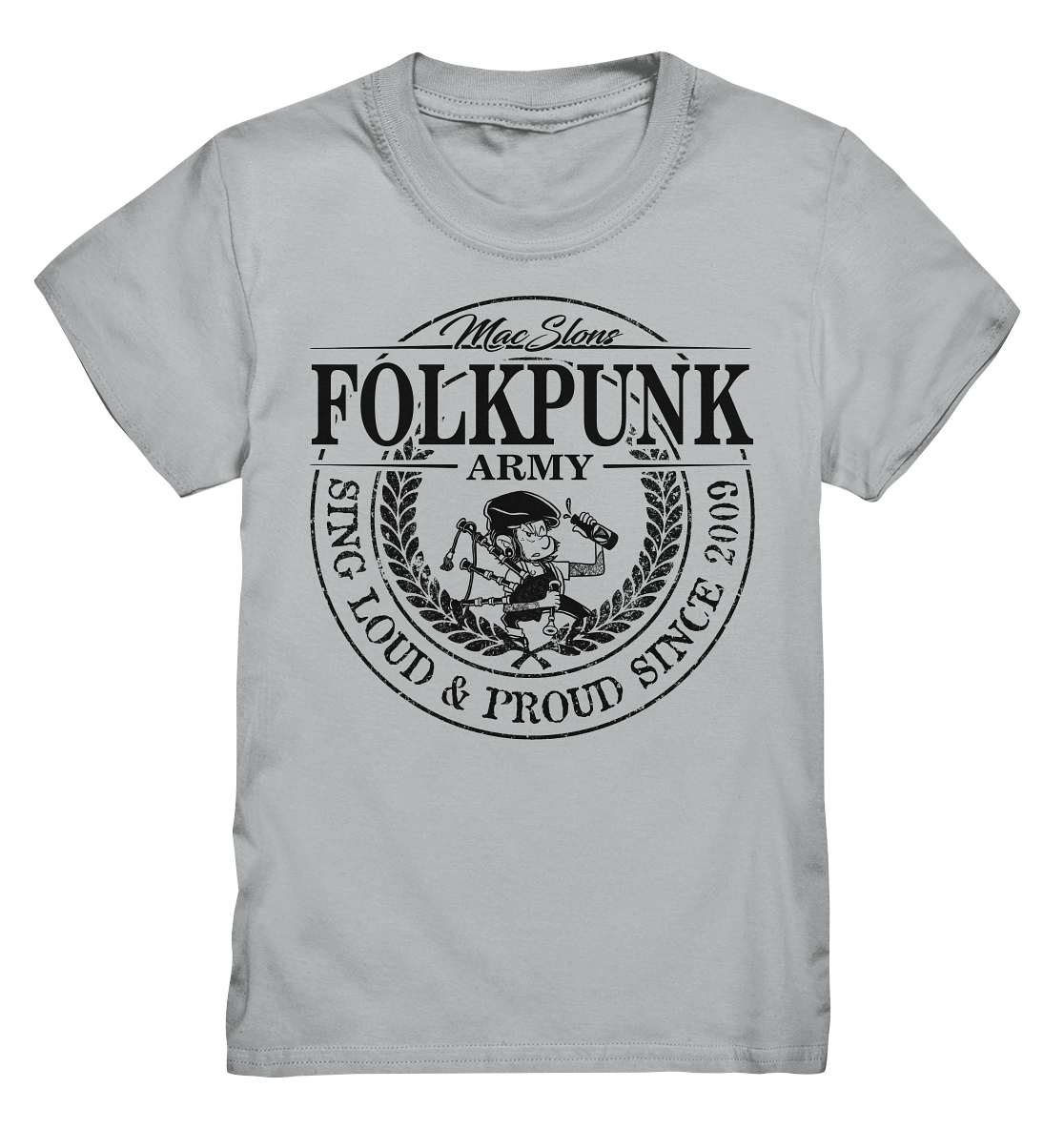 MacSlon's "Folkpunk Army" - Kids Premium Shirt