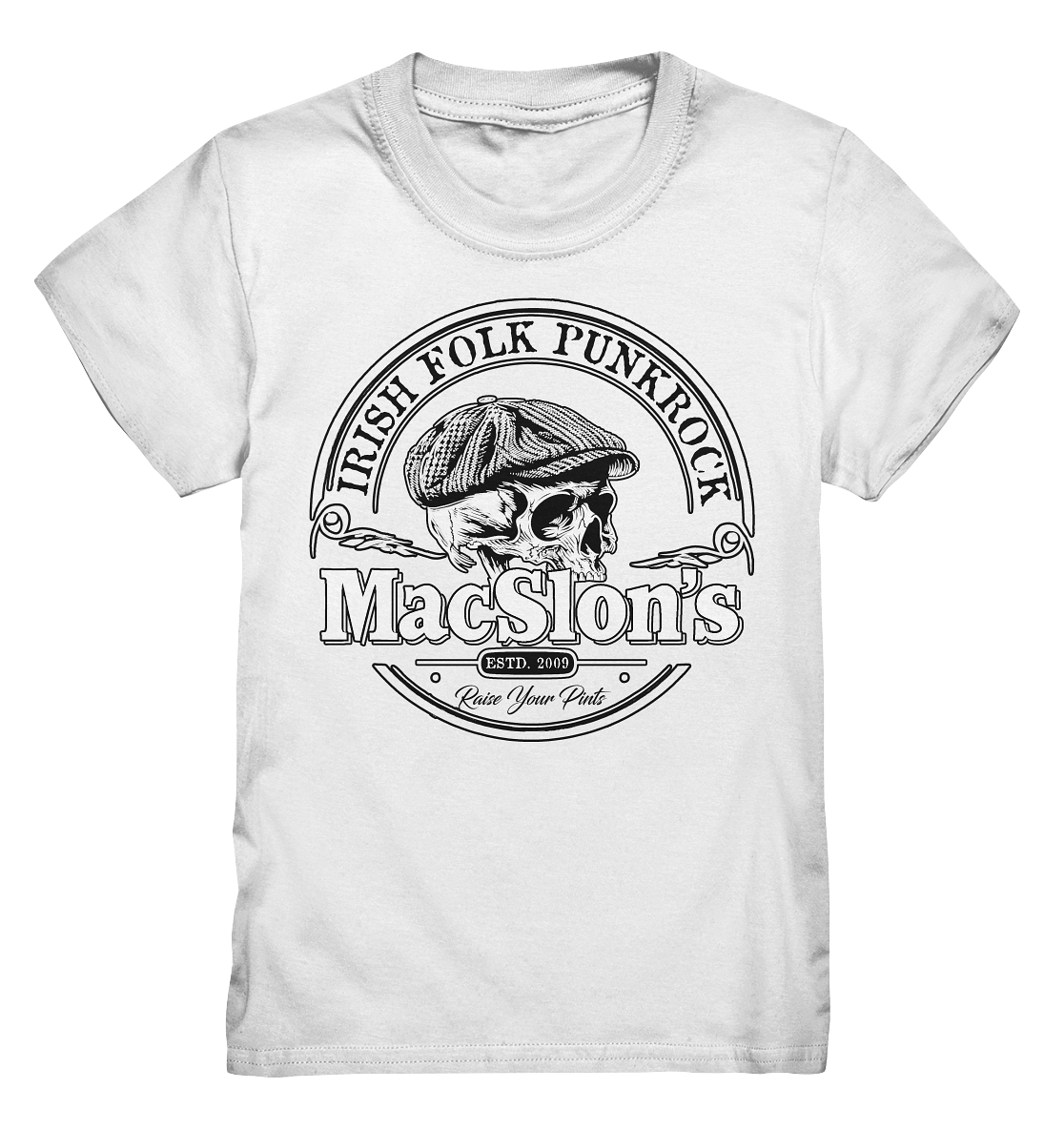 MacSlon's "Estd. 2009 / Irish Folk Punkrock II" - Kids Premium Shirt