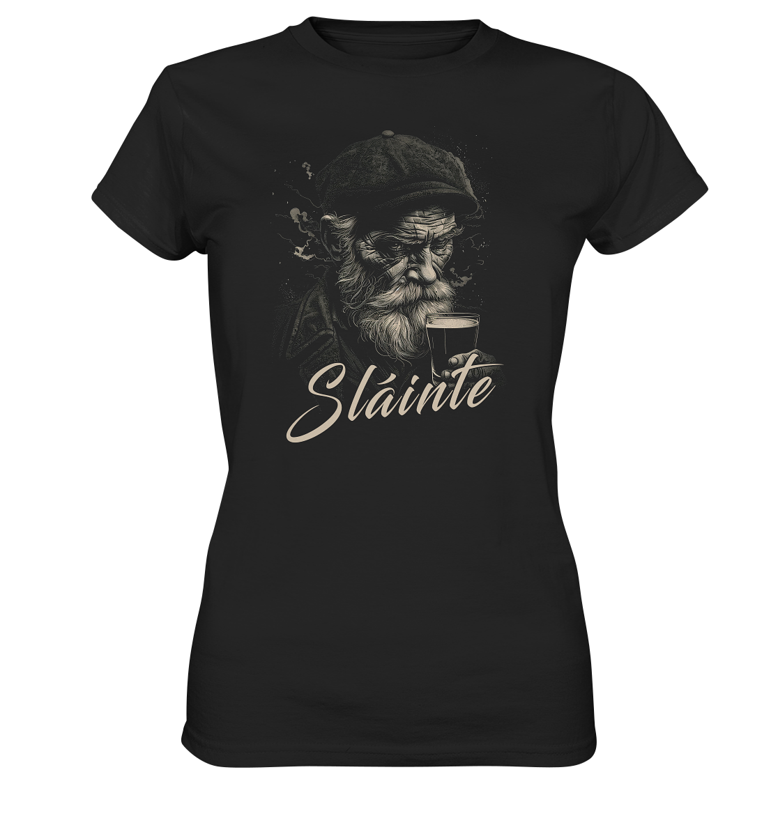 Sláinte "Old Irish Bastard VI" - Ladies Premium Shirt