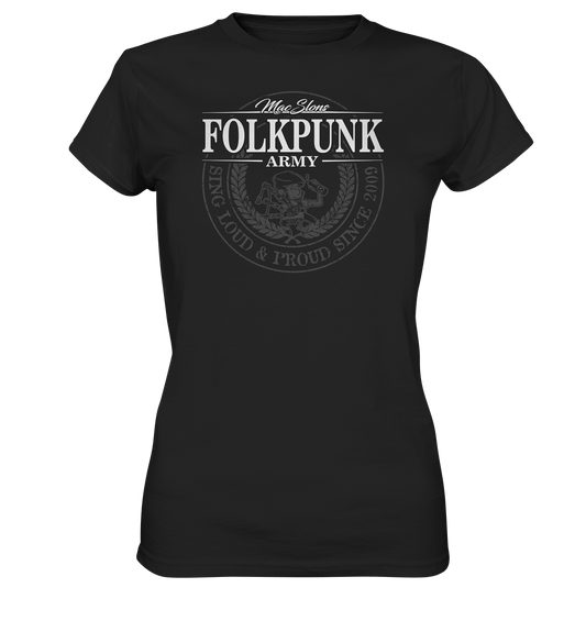 MacSlon's "Folkpunk Army" - Ladies Premium Shirt
