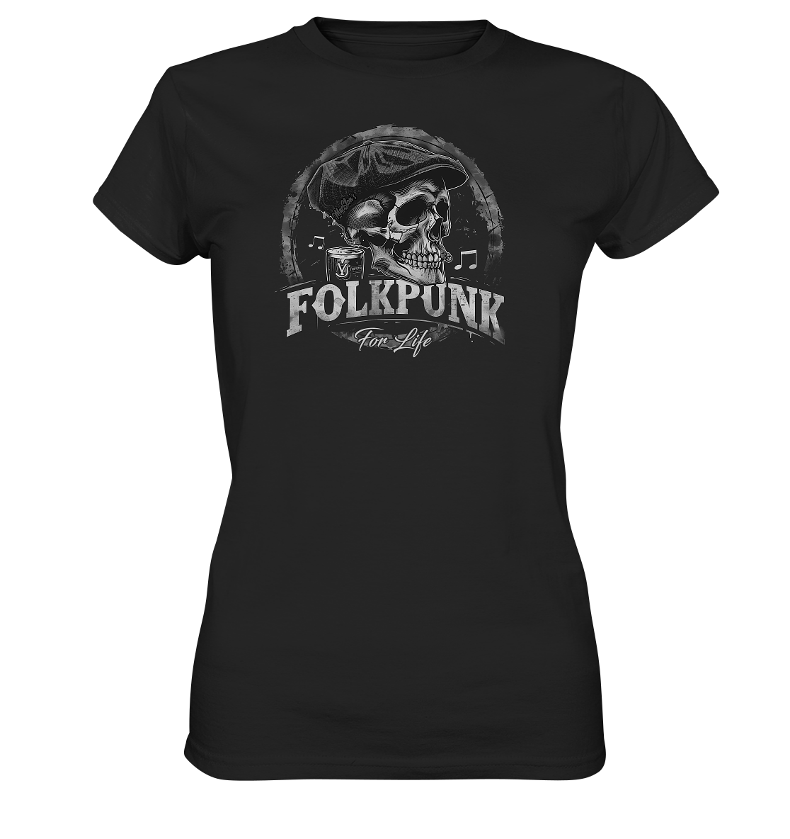 Folkpunk "For Life I" - Ladies Premium Shirt