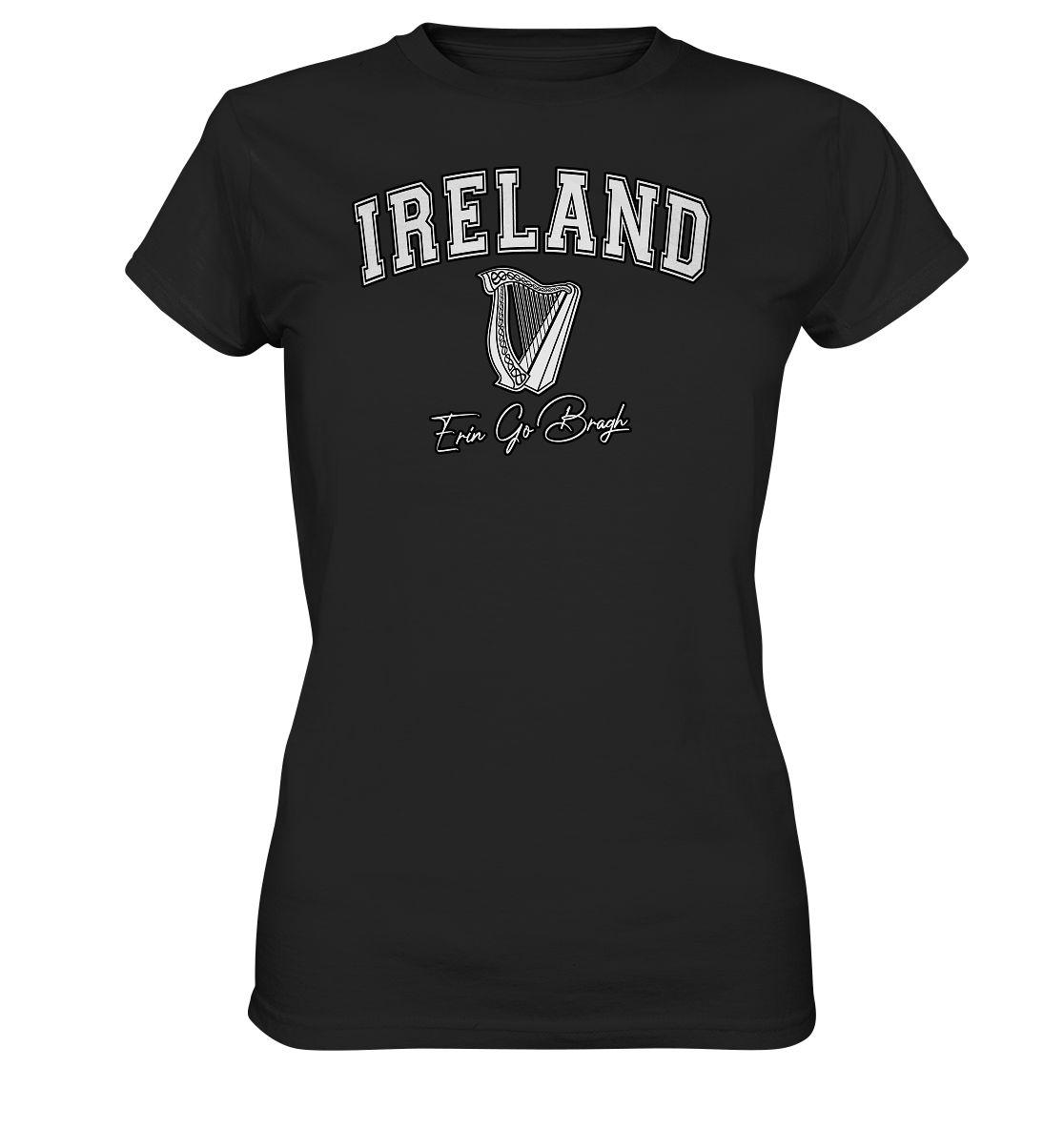 Ireland "Harp / Erin Go Bragh" - Ladies Premium Shirt