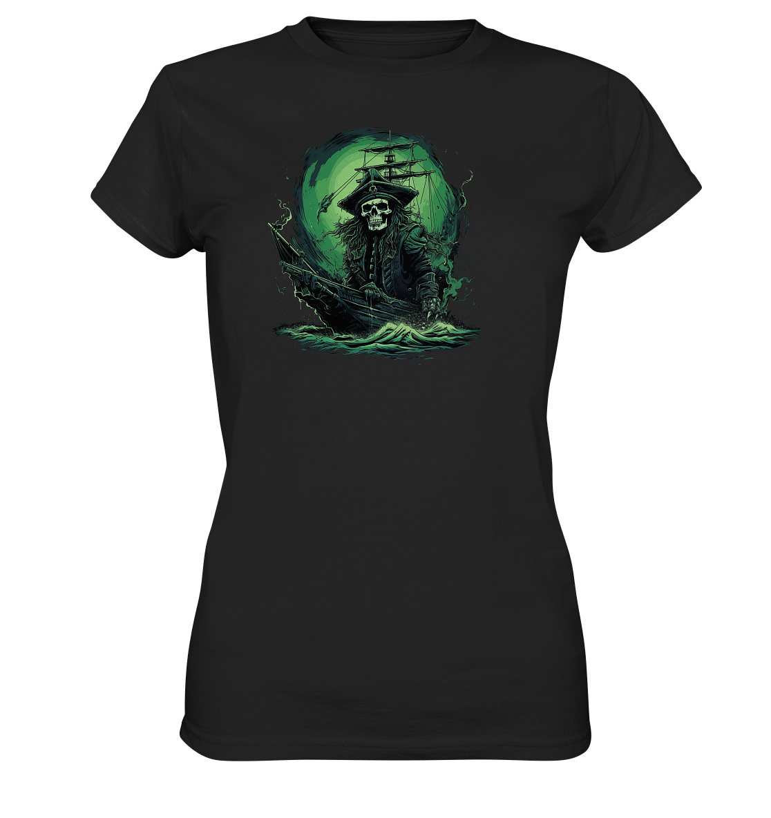Pirate Ship - Ladies Premium Shirt
