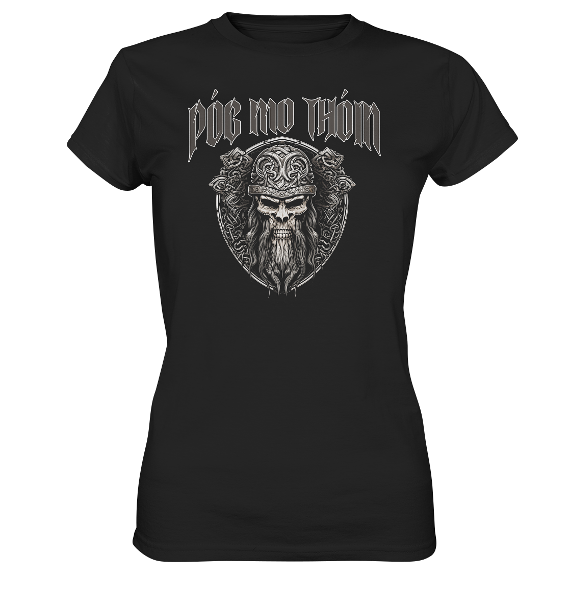 Póg Mo Thóin Streetwear "Celtic Warrior" - Ladies Premium Shirt