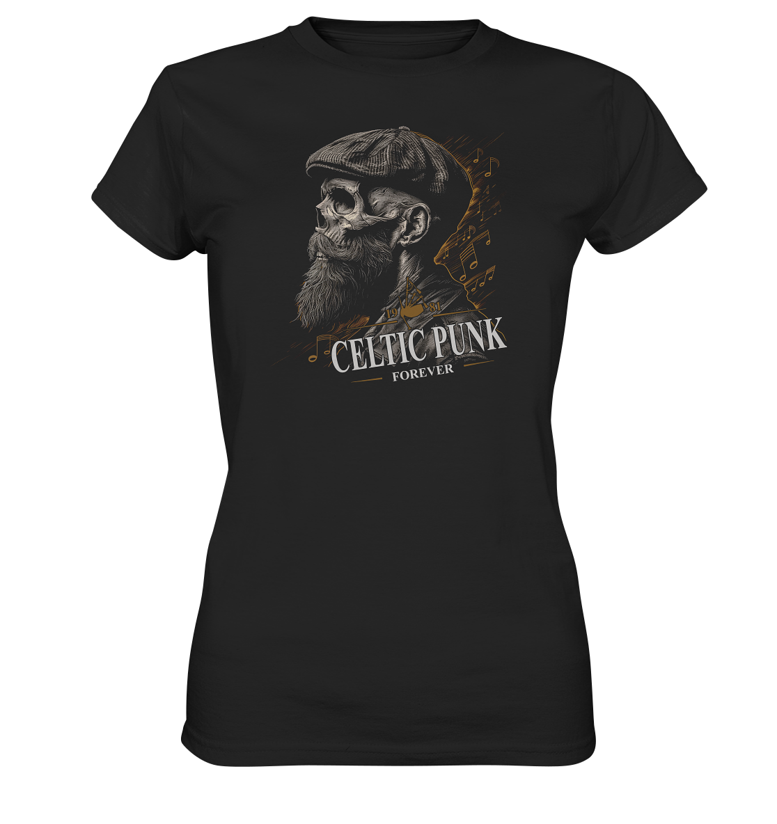 Celtic Punk "Forever / Flatcap-Skull I" - Ladies Premium Shirt