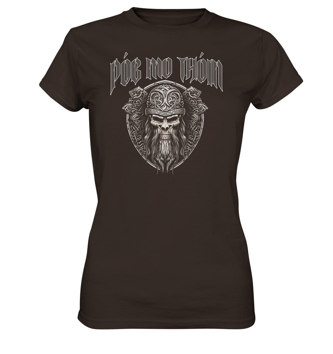 Póg Mo Thóin Streetwear "Celtic Warrior" - Ladies Premium Shirt