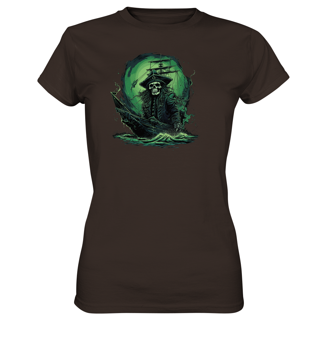 Pirate Ship - Ladies Premium Shirt