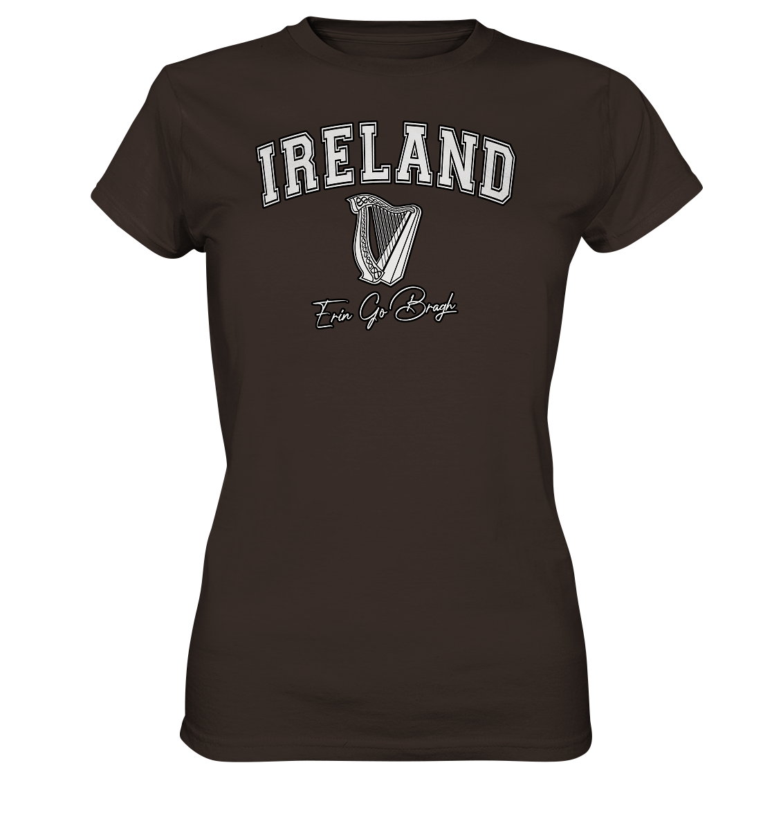 Ireland "Harp / Erin Go Bragh" - Ladies Premium Shirt