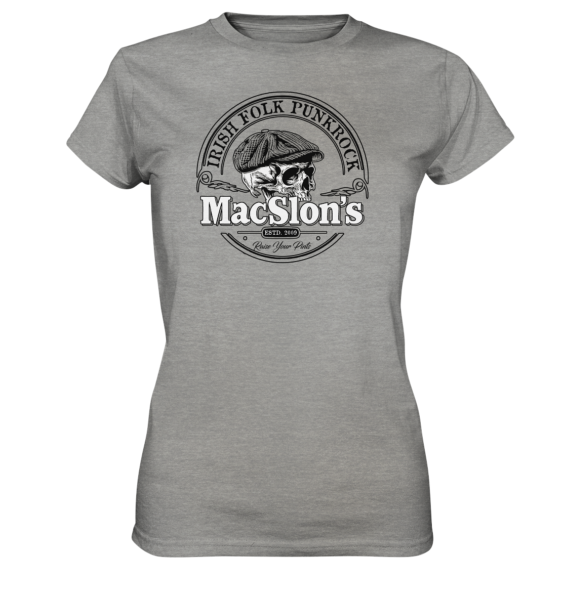 MacSlon's "Estd. 2009 / Irish Folk Punkrock II" - Ladies Premium Shirt