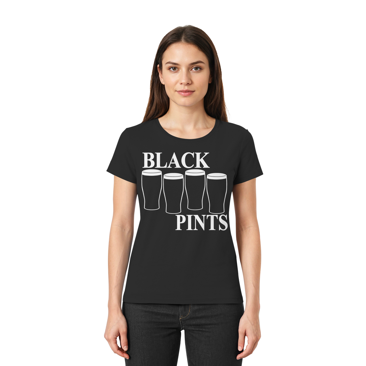 Black Pints - Ladies Premium Shirt