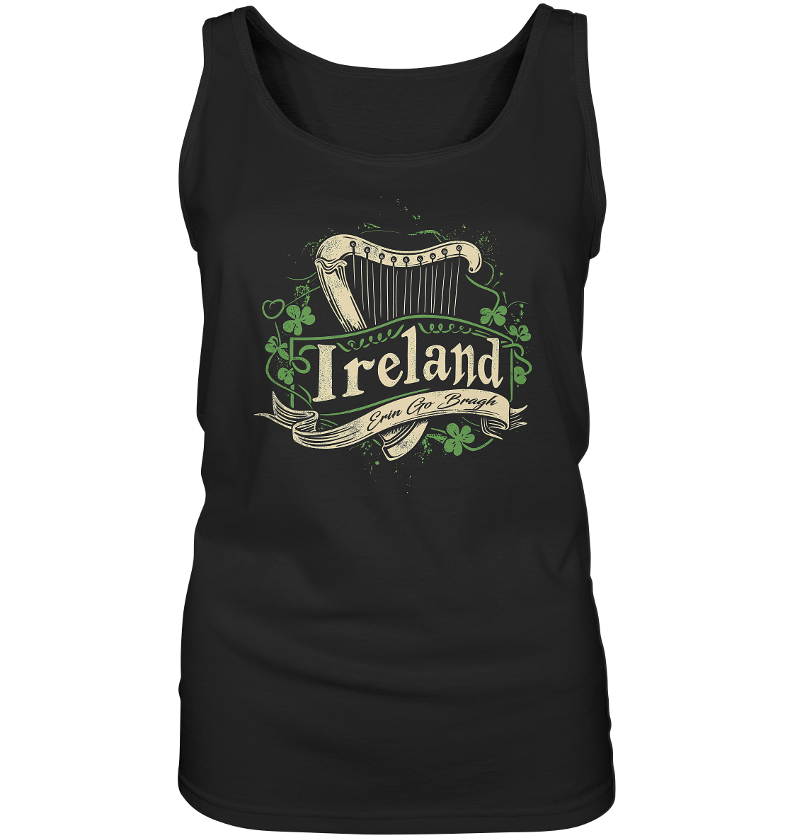Ireland "Erin Go Bragh / Crest" - Ladies Tank-Top