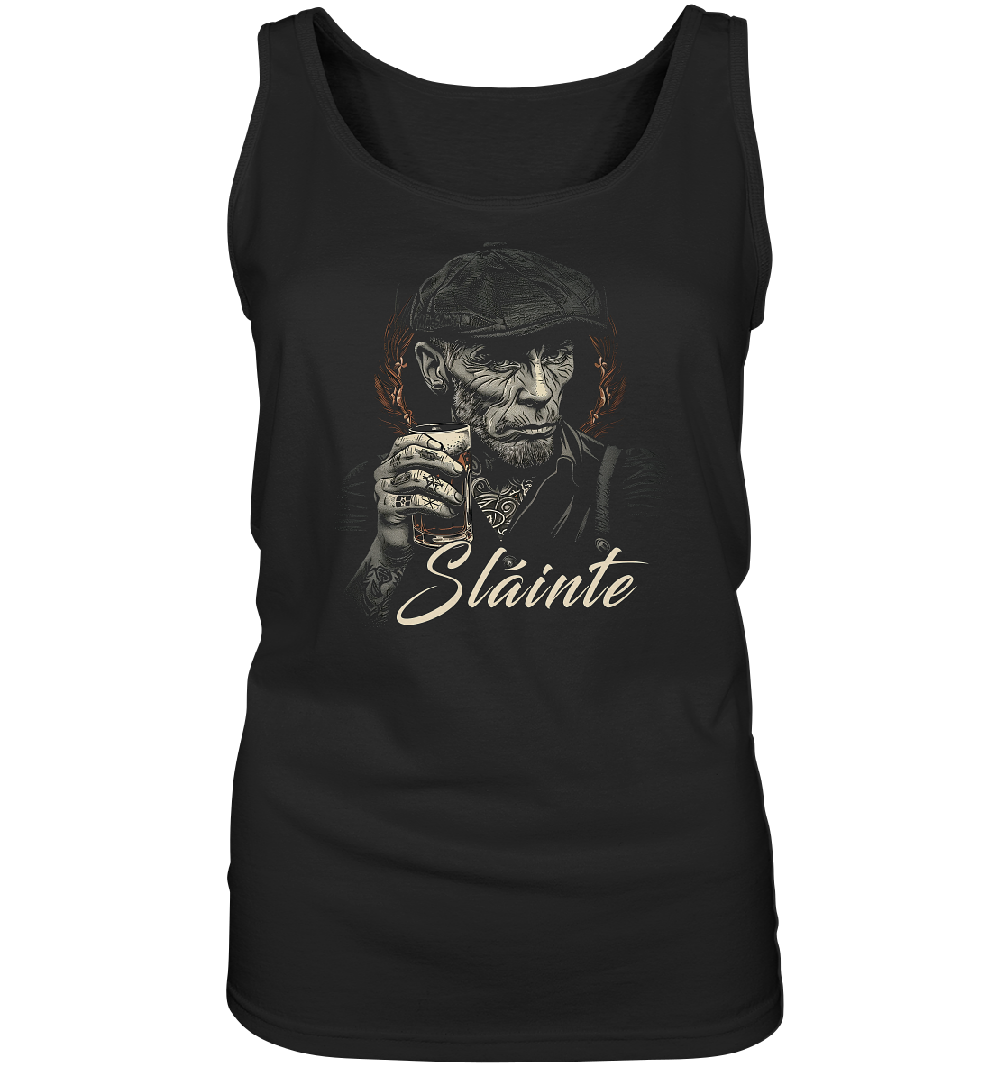Sláinte "Old Irish Bastard IV" - Ladies Tank-Top