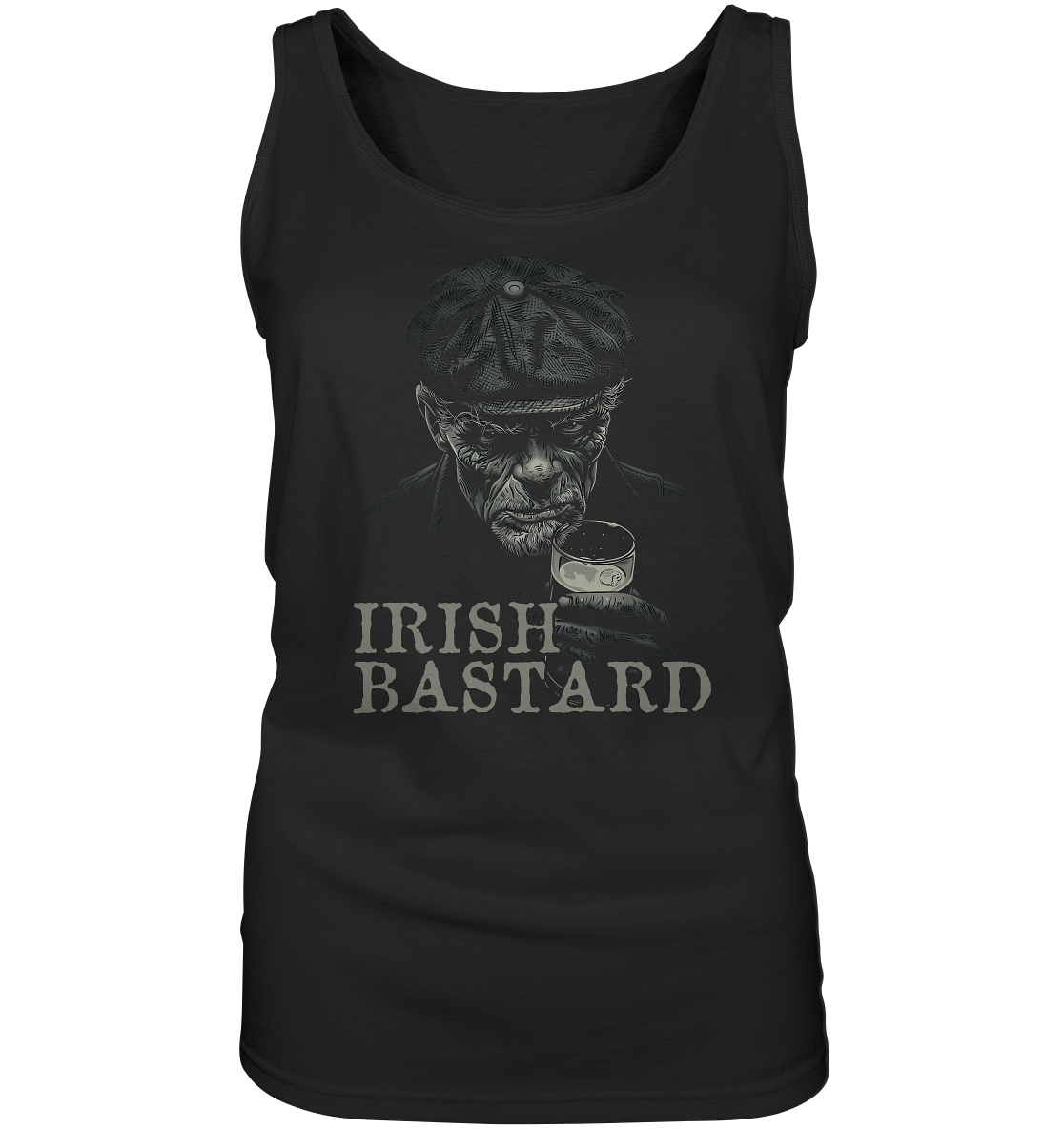 Irish Bastard "Old Irish Man VI" - Ladies Tank-Top