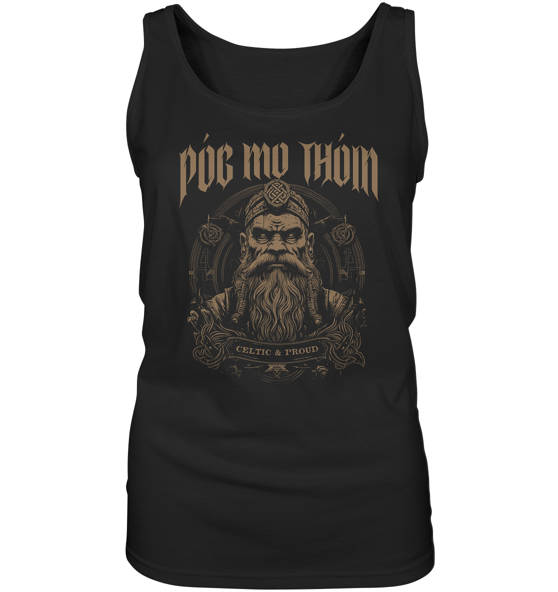 Póg Mo Thóin Streetwear "Celtic & Proud II" - Ladies Tank-Top