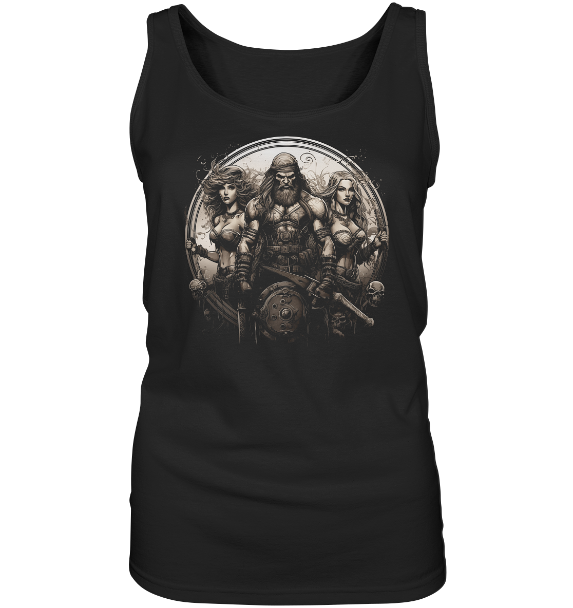 Celtic Warrior Group "Artwork I" - Ladies Tank-Top