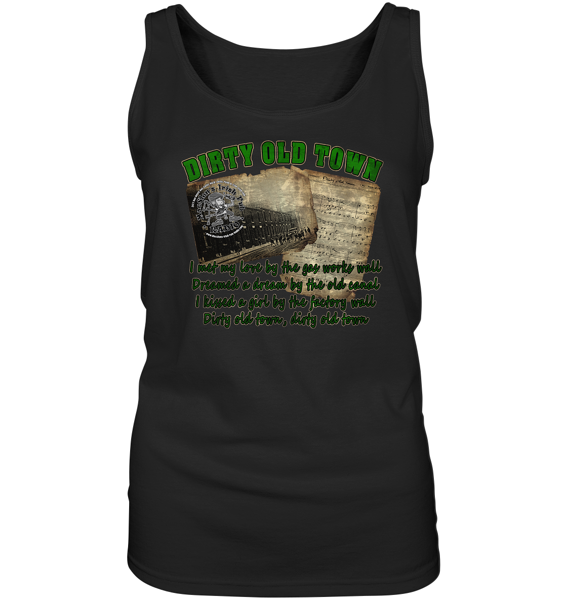 MacSlon's "Dirty Old Town I" - Ladies Tank-Top
