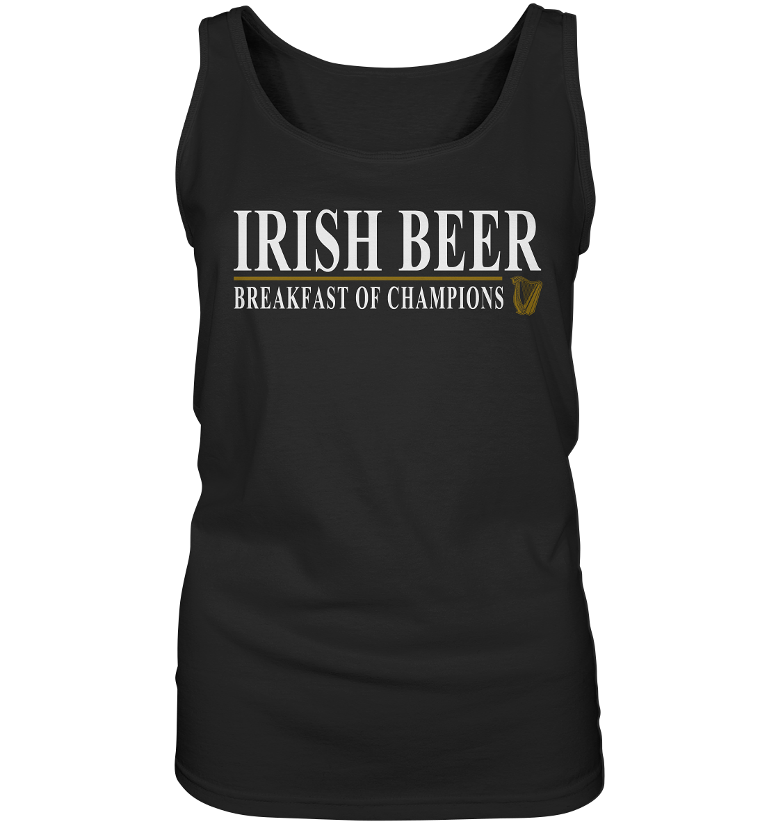 Irish Beer "Breakfast Of Champions" - Ladies Tank-Top