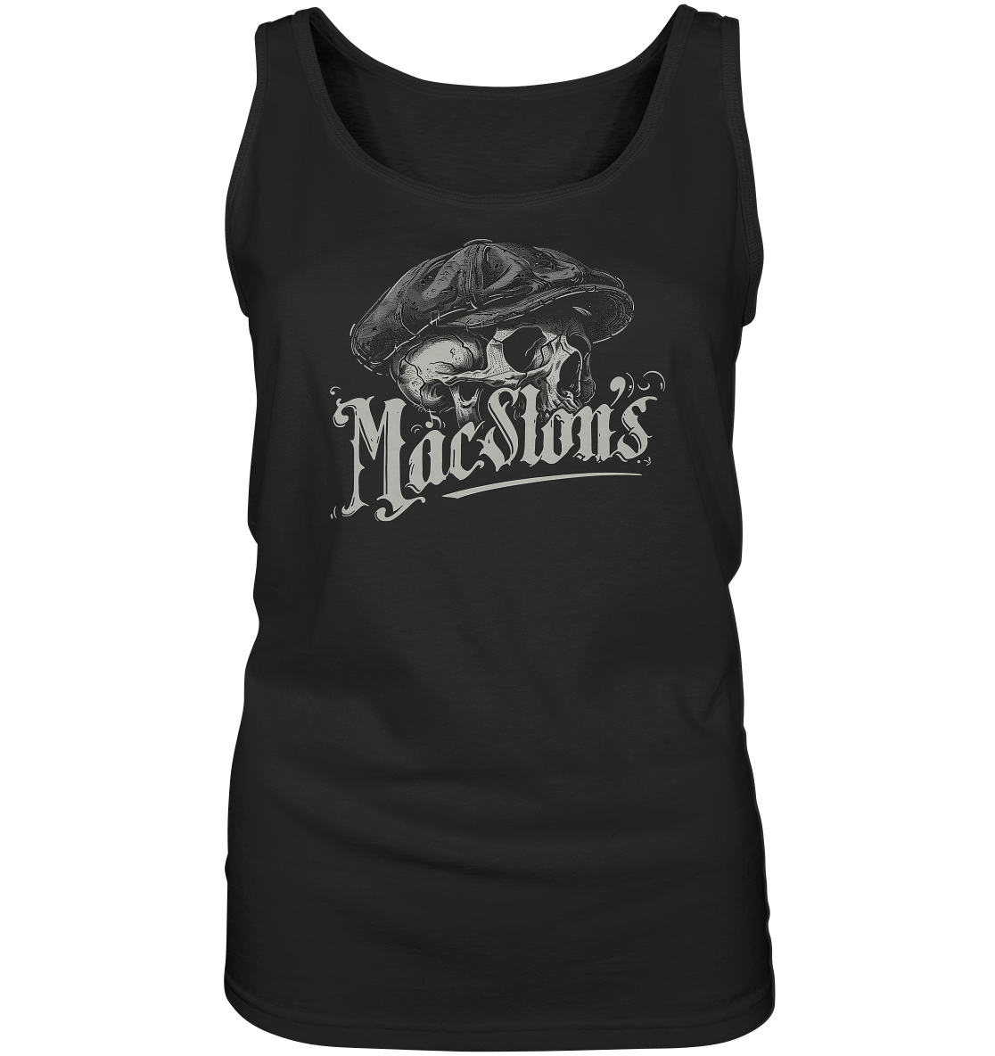 MacSlon's "Flatcap-Skull IV" - Ladies Tank-Top
