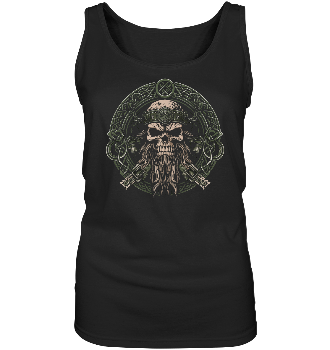 Celtic Skull "Crest II" - Ladies Tank-Top